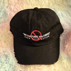 3/$25 🆕 YRN No Culture Vultures Yung Rich Nation Black Baseball Cap